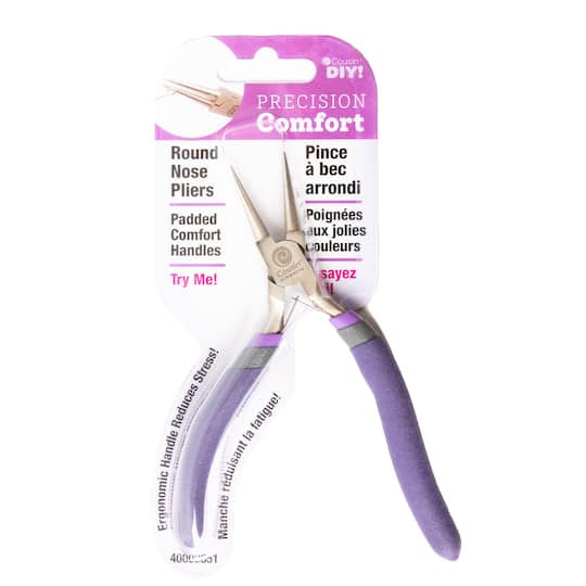 12 Pack: Precision Comfort 5" Round Nose Pliers
